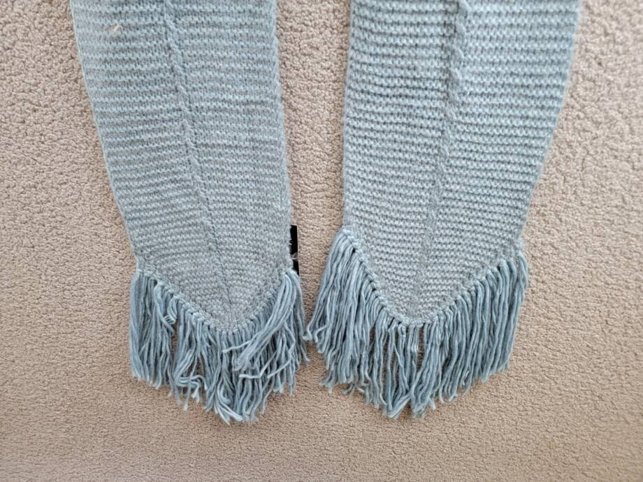 Marcus Adler Ultra Soft Fringe-Trim Winter Scarf Women's One Size Blue