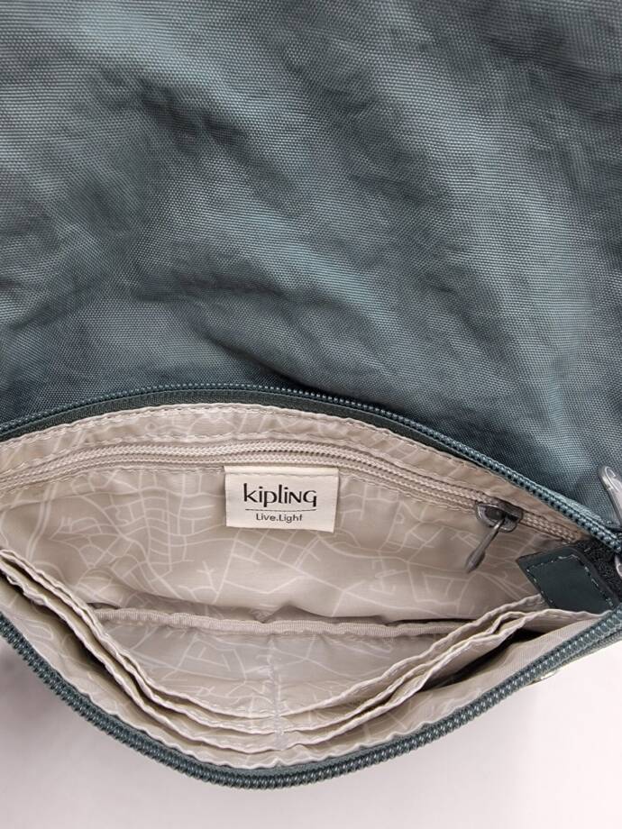 Kipling Lynne Convertible Crossbody Sling Bag Women's One Size Light Aloe Zip Up