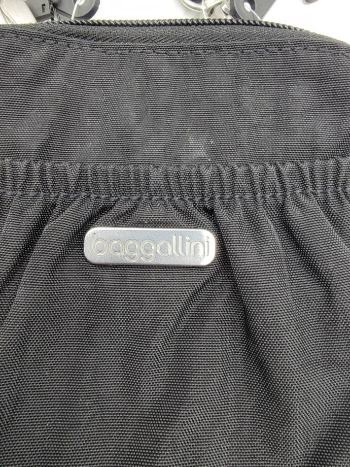 Baggallini Bryant Pouch Crossbody Bag Women's One Size Black Zip Top Closure
