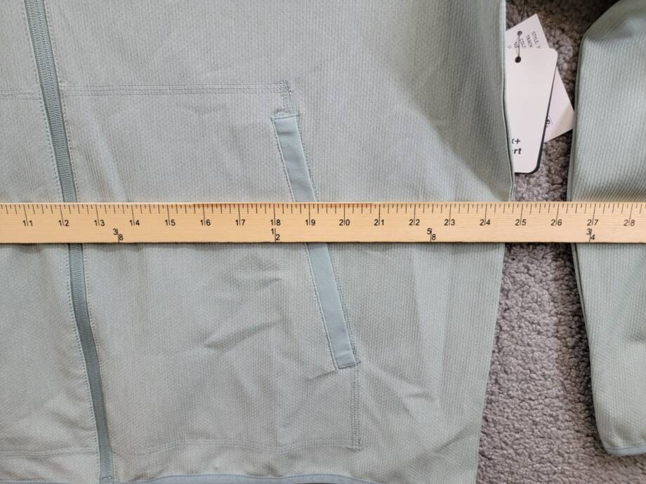 BASS OUTDOOR Full Zip Trail Jacket Men's XXL Silver Blue Side Pocket Long Sleeve