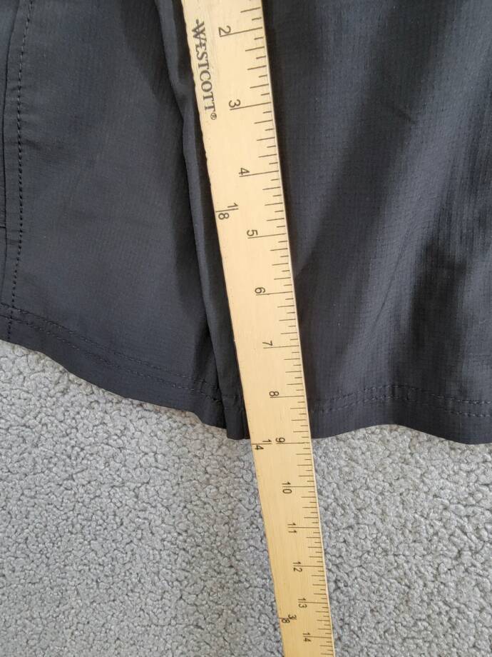 BASS OUTDOOR Relaxed Fit Everyday Pull-On Shorts Men's M Black Elastic Waist