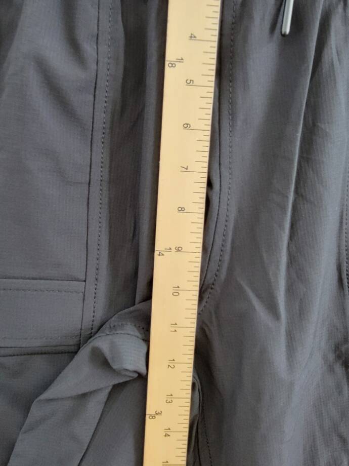 BASS OUTDOOR Relaxed Fit Everyday Pull-On Shorts Men's M Black Elastic Waist