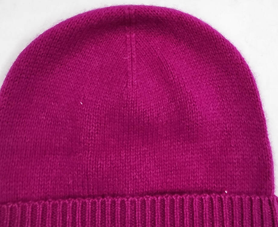 Charter Club Cashmere Cuffed Beanie Women's One Size Fuchsia