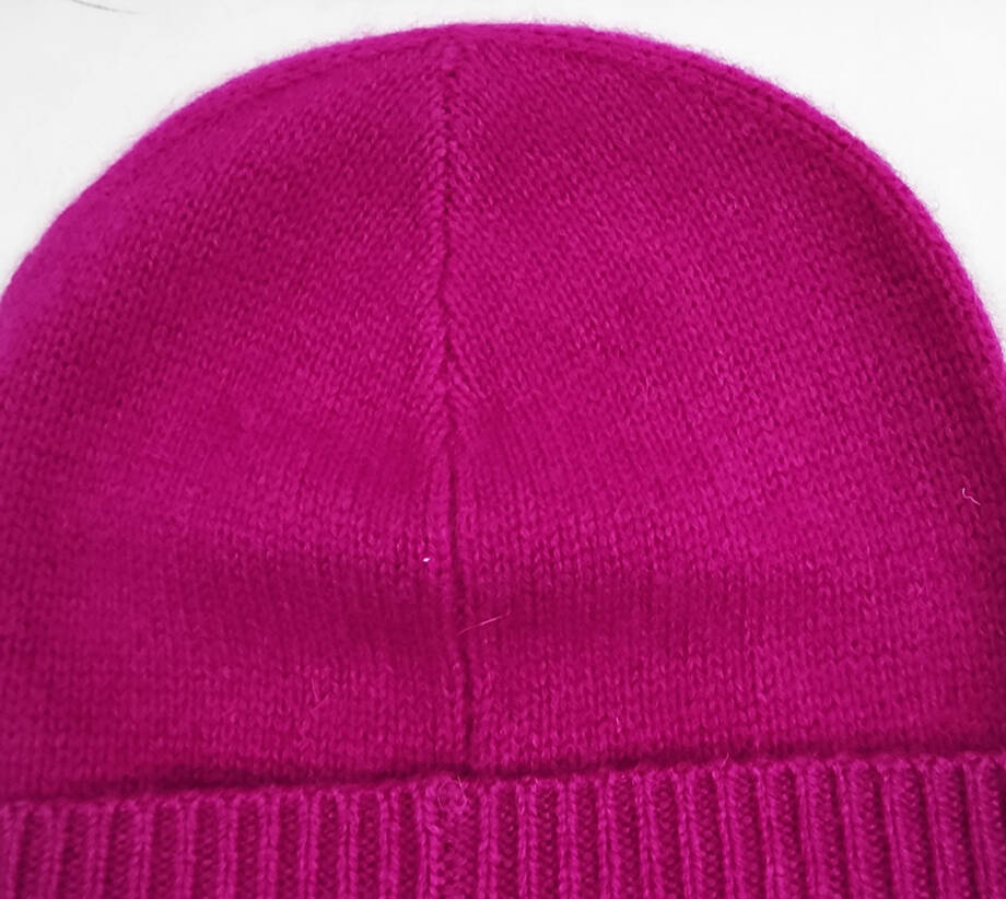 Charter Club Cashmere Cuffed Beanie Women's One Size Fuchsia