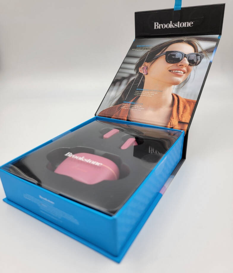 Brookstone True Wireless Earbuds Unisex One Size Dark Pink