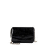 Circus by Sam Edelman Devin Chain Crossbody Handbag Women's O/S Black Snap Front