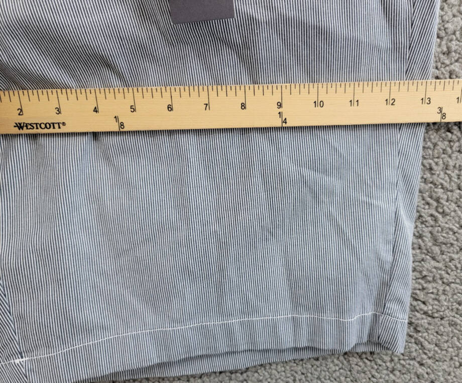 Tommy Hilfiger Plus Size Hollywood Chino Shorts Women's 14W Blue/White Belt Loop
