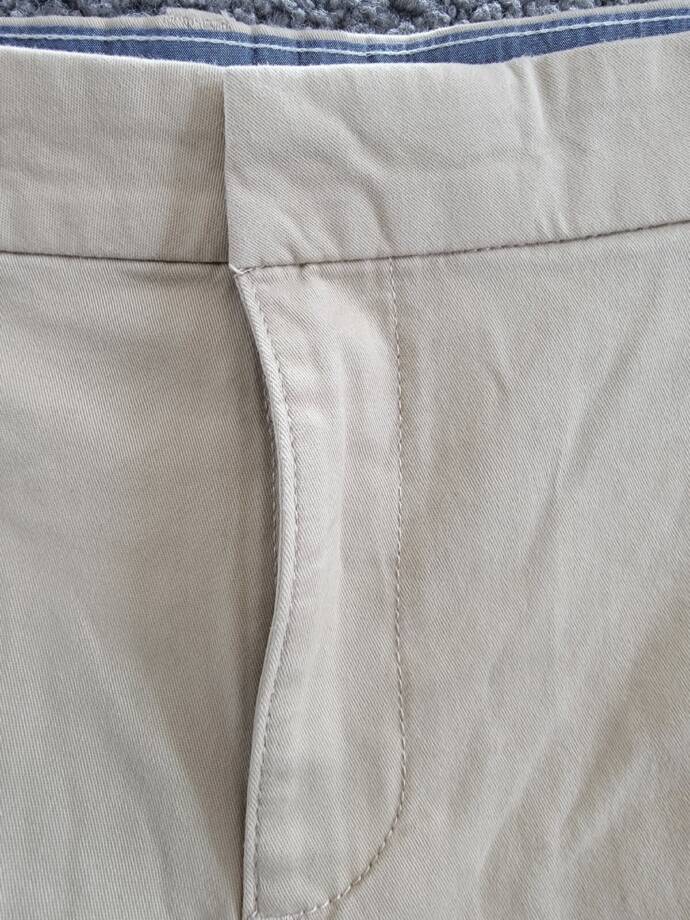 Tommy Hilfiger Plus Size Hollywood Bermuda Shorts Women's 14W Khaki Belt Loops~