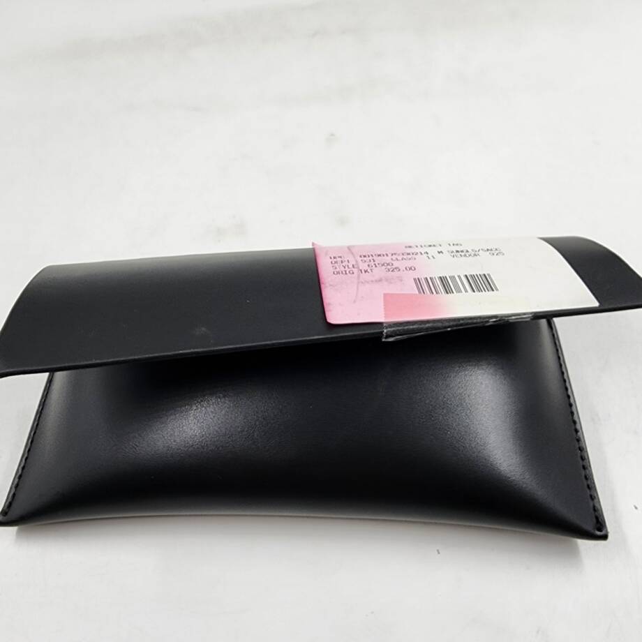 Saint Laurent Script Rectangular Sunglasses Unisex 55mm Black
