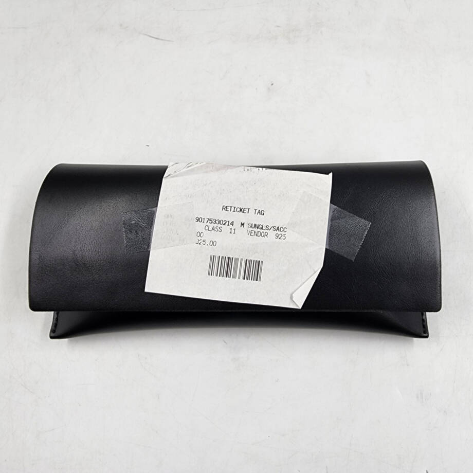 Saint Laurent Script Rectangular Sunglasses Unisex 55mm Black