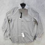 THE MEN'S STORE bloomingdale's Chambray Button-Up Shirt Men's Medium Grey L/S
