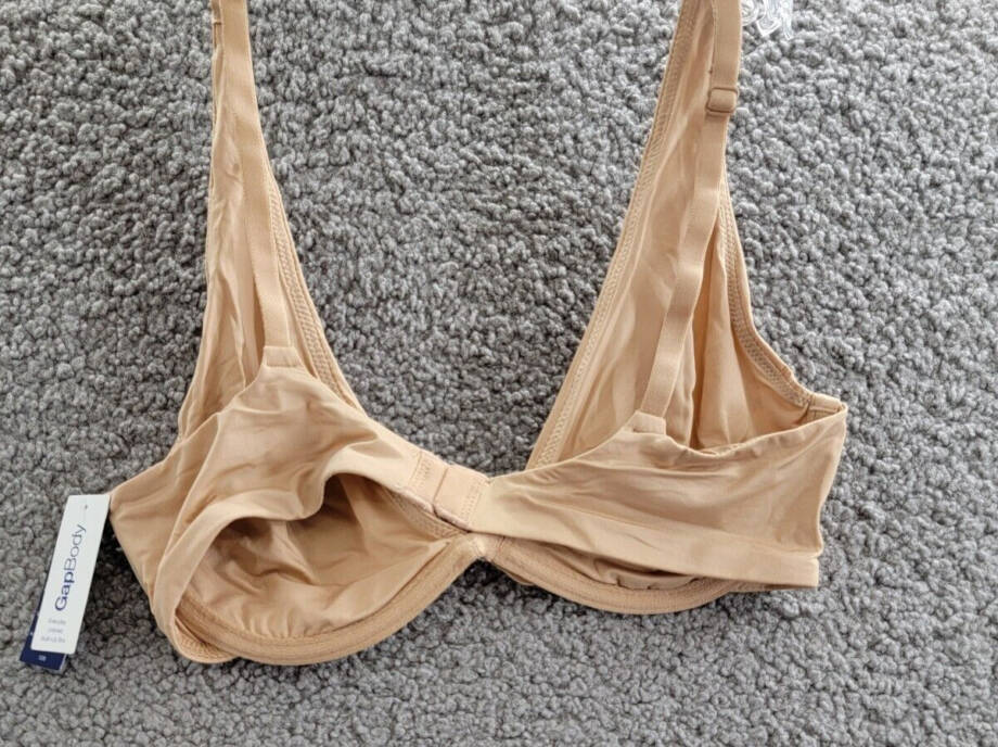 GapBody Everyday Essentials Full-Coverage Unlined Bra Women's 32B Brush Beige