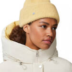 Soia & Kyo Jaya Knit Hat Women's One Size Beam Wide Brim Metal Logo Tag Pull On~