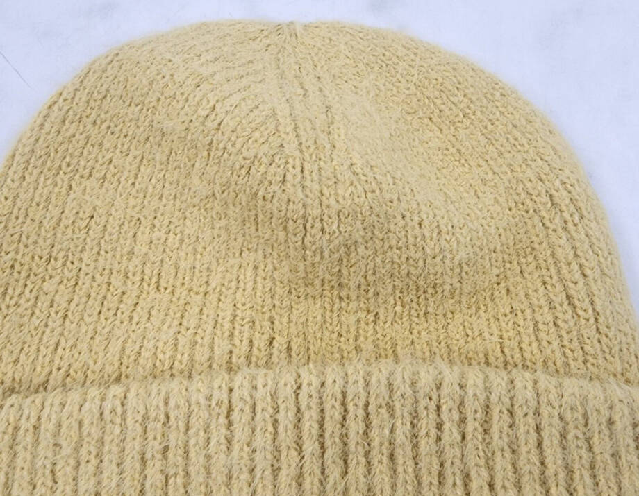 Soia & Kyo Jaya Knit Hat Women's One Size Beam Wide Brim Metal Logo Tag Pull On~
