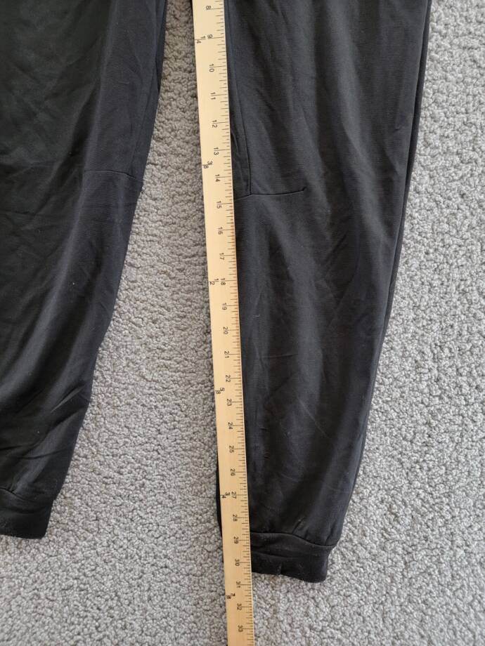 Blue Ice Moisture Wicking Performance Classic Jogger Sweatpants Men's M Black