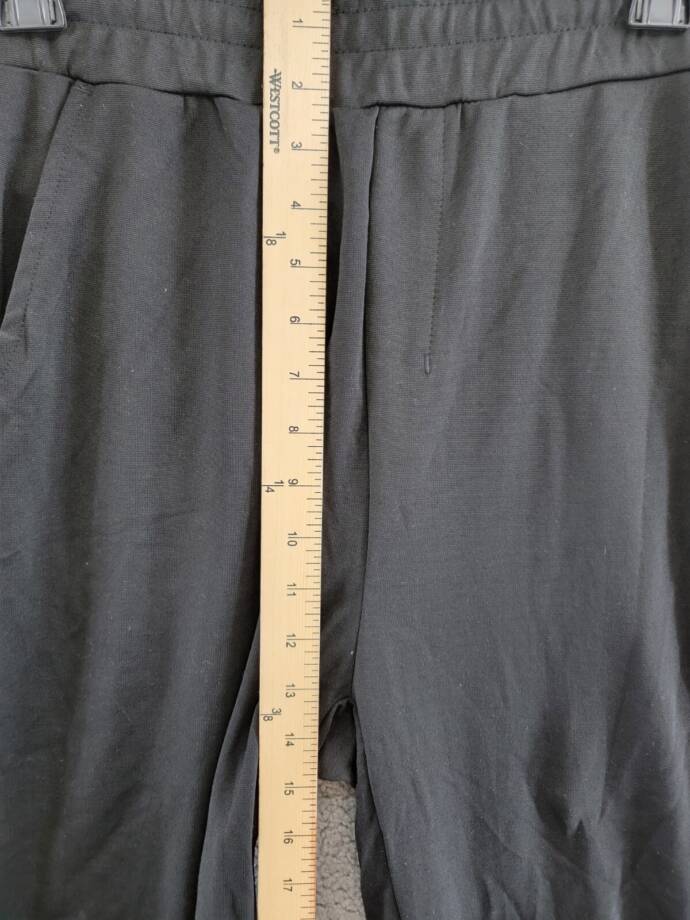 Blue Ice Moisture Wicking Performance Classic Jogger Sweatpants Men's M Black