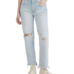 Levi's 501 Cropped Straight-Leg High Rise Jeans Women's 30 x 26 Edge of Time