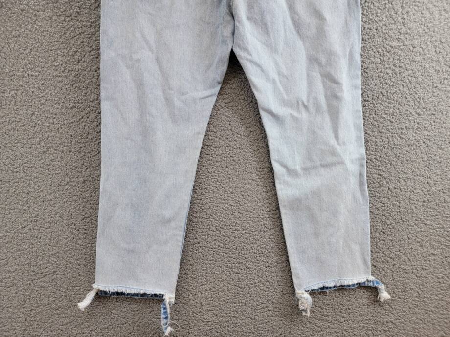 Levi's 501 Cropped Straight-Leg High Rise Jeans Women's 30 x 26 Edge of Time