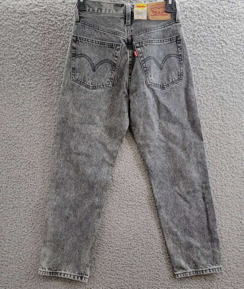 Levi's 501® Cropped Straight-Leg High Rise Jeans Women's 24 x 26 Sophisticated