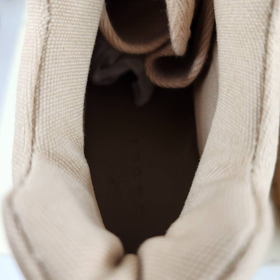 Marni Low Cut Neutral Patchy Suede Combat Boots Men's 44/11 US Beige Lace Up