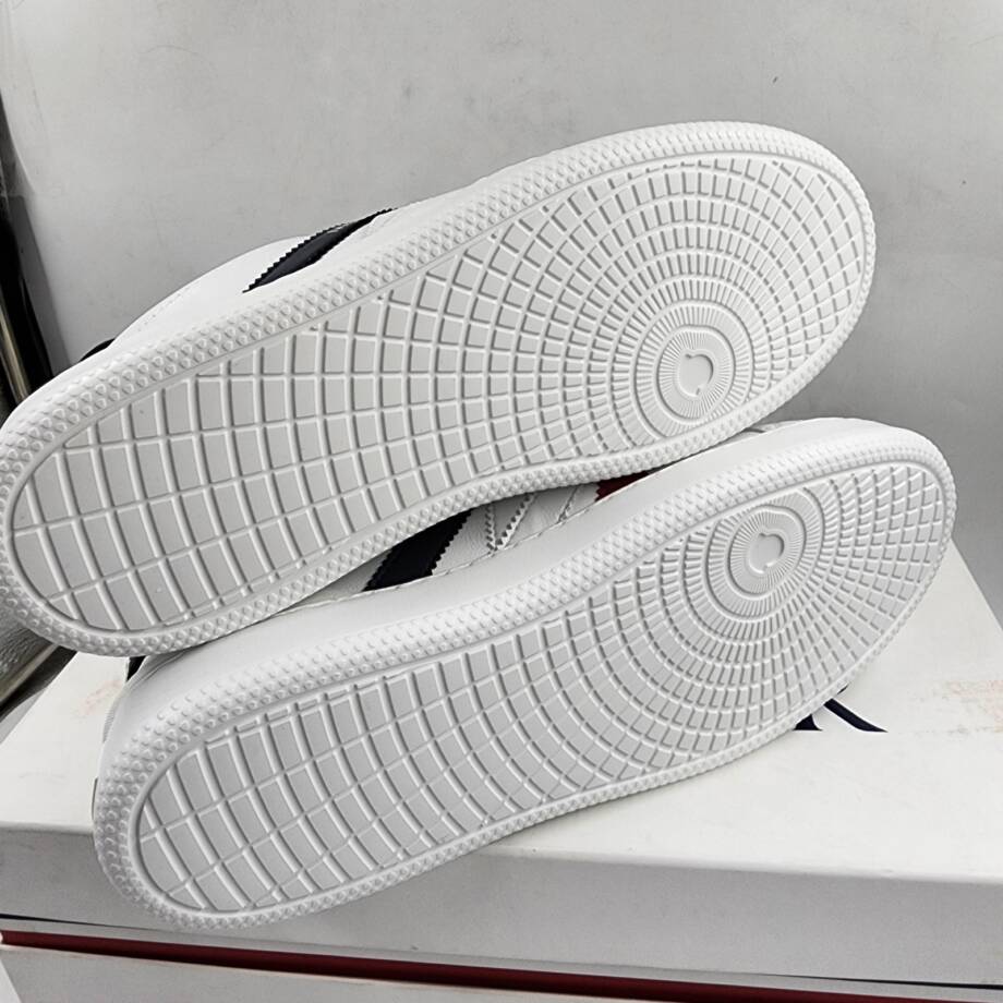 Moncler Monaco Low Top Sneakers Men's 39/6 US White Multi Round Toe Lace Up