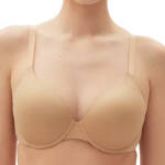GapBody Everyday Essentials T-Shirt Bra Women's 34A Brush Beige Adjustable Strap