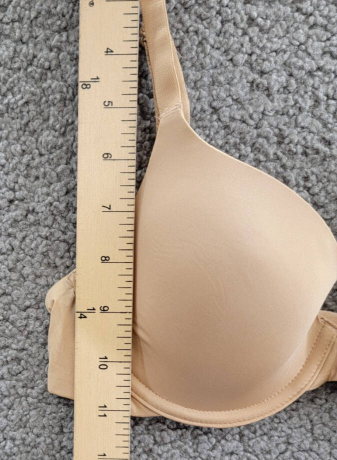 GapBody Everyday Essentials T-Shirt Bra Women's 34A Brush Beige Adjustable Strap