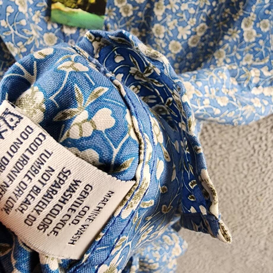 Reyn Spooner Kettle Floral Classic Fit Camp Shirt Men's 3XL Lichen Blue S/S