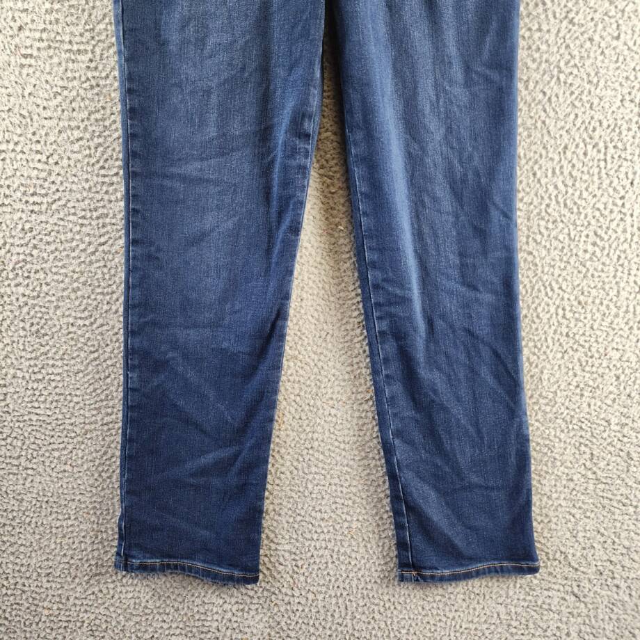 Gloria Vanderbilt Amanda High Rise Straight Leg Jeans Women's 8P Madison