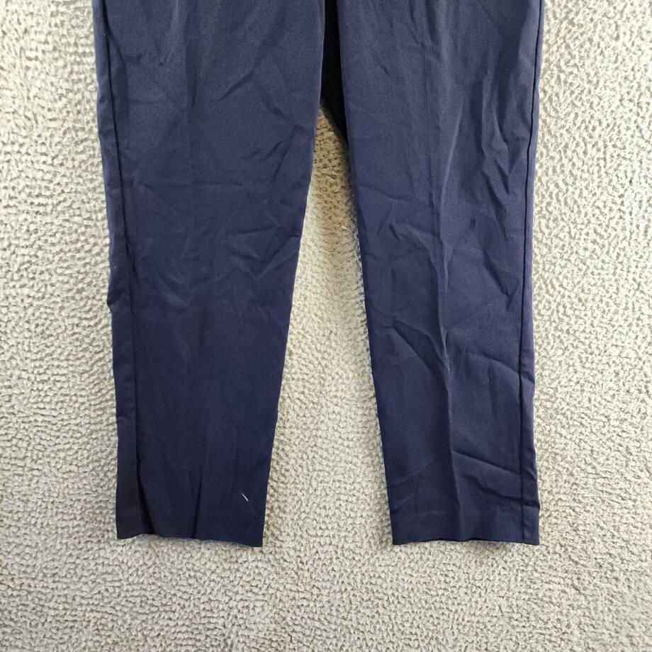 Alfred Dunner Petite Allure Proportioned Pants Women's 8P Navy Elastic Waist