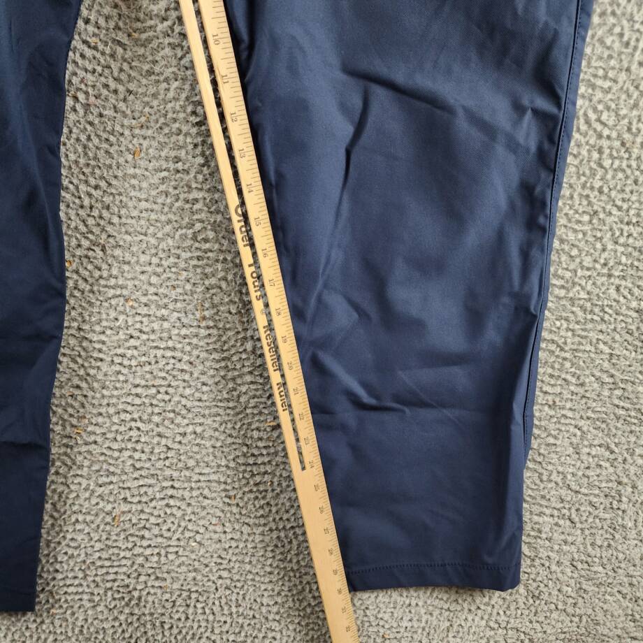 BASS OUTDOOR Traveler Slim-Straight Fit Flex Tech Twill Pants Men's 36 Slate