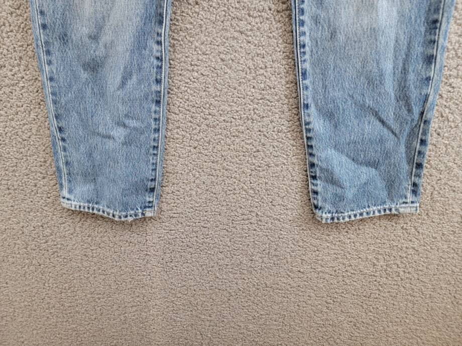 Hidden Tracey High Rise Straight Jeans Women's 25 Denim Blue Zip Button Closure