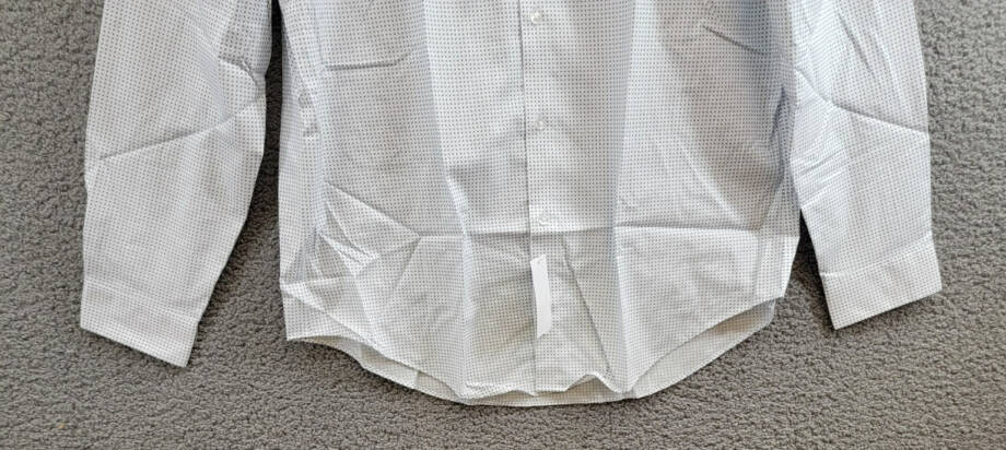 Calvin Klein Steel Plus Slim Fit Stretch Wrinkle Free Dress Shirt Men's 17 34-35