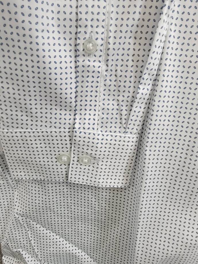 Calvin Klein Steel Plus Slim Fit Stretch Wrinkle Free Dress Shirt Men's 17 34-35