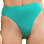 BECCA® by Rebecca Virtue Socialite High Waist Bikini Bottom Women's M Teal Solid