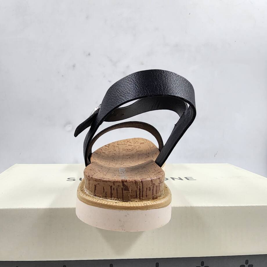 Sun + Stone Madie Slingback Ankle Strap Sandals Little Girls 3M Black/Brown