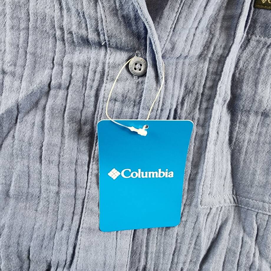 Columbia Plus Size Holly Hideaway Breezy Short-Sleeve Top Women's 3X Eve Pocket