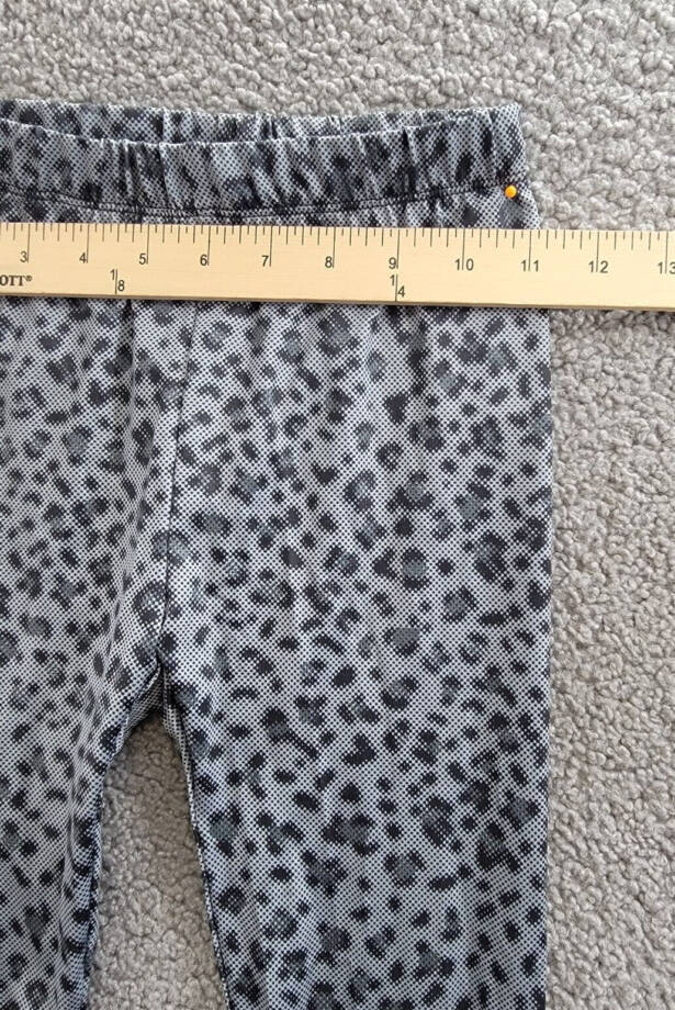Under Armour Animal Print Leggings Girls - Grey Multi Pull On Elastic Waist 6X