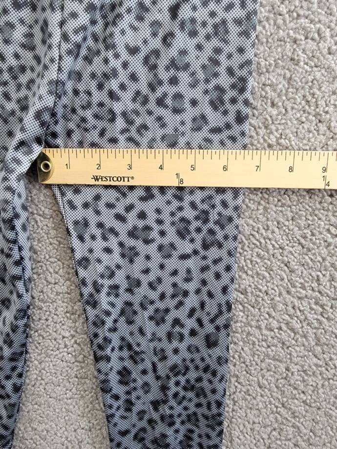 Under Armour Animal Print Leggings Girls - Grey Multi Pull On Elastic Waist 6X