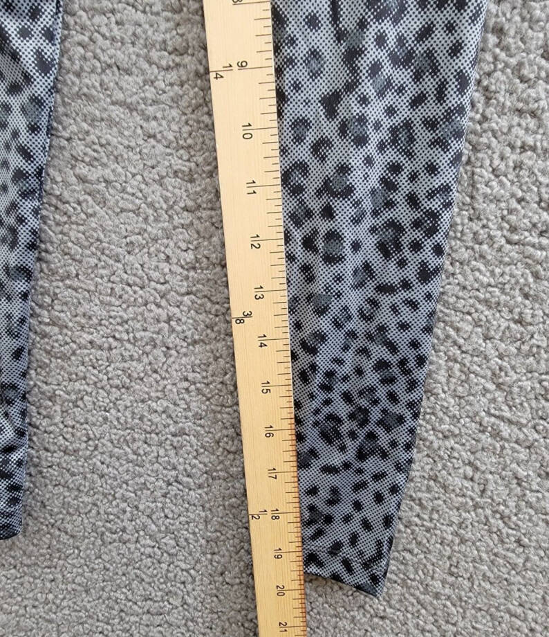 Under Armour Animal Print Leggings Girls - Grey Multi Pull On Elastic Waist 6X