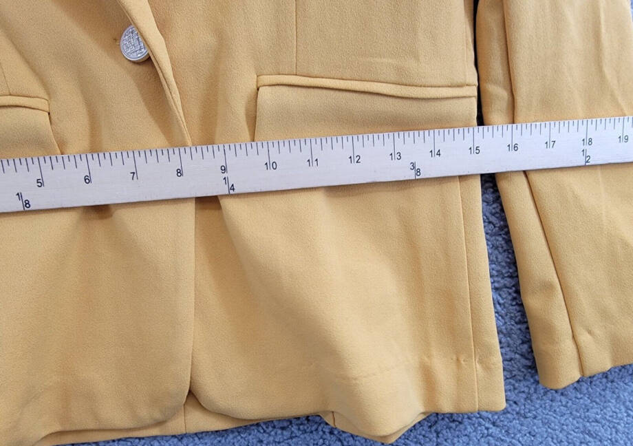 NY Collection Petite Long Sleeve Scuba Crepe Jacket Womens PM Tinsel Long Sleeve
