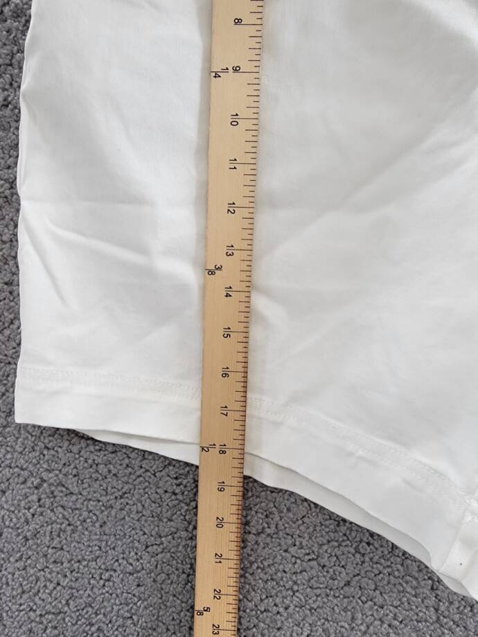 Lee Platinum Georgia Belted Shorts Women's 16 White Side Pockets Button Zip