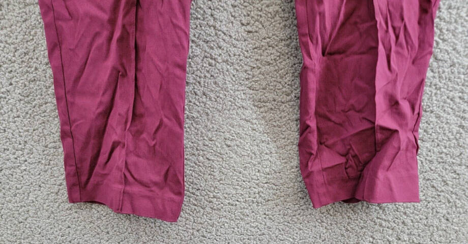 Style & Co Pull-On Cropped Pants Women's M Orchard Vines Solid Elastic Waist