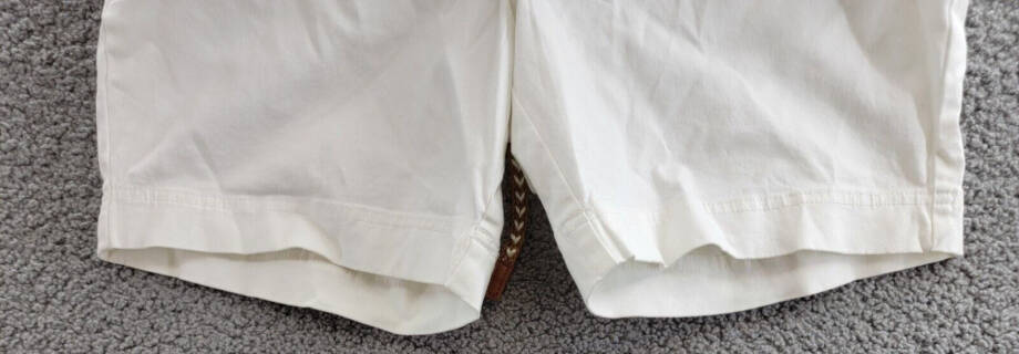 Lee Platinum Petite Georgia Belted Shorts Women's 10P White Pockets Button Zip