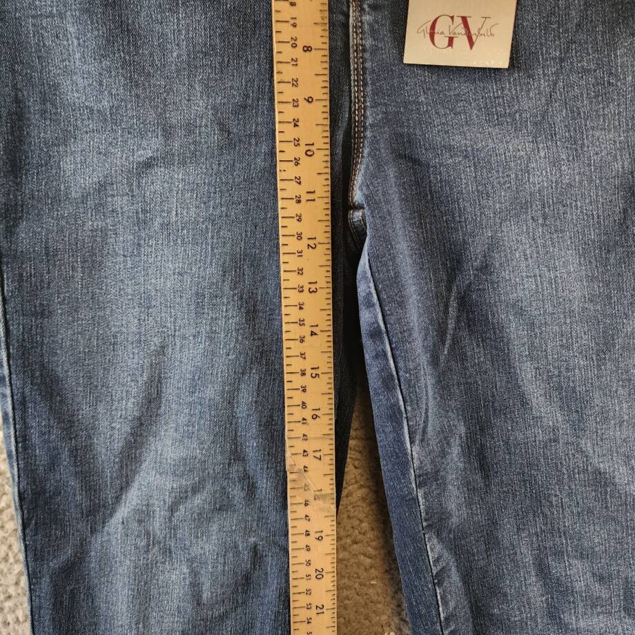 Gloria Vanderbilt Amanda Petites The Original Slimming Jean Women's 8PS Madison+