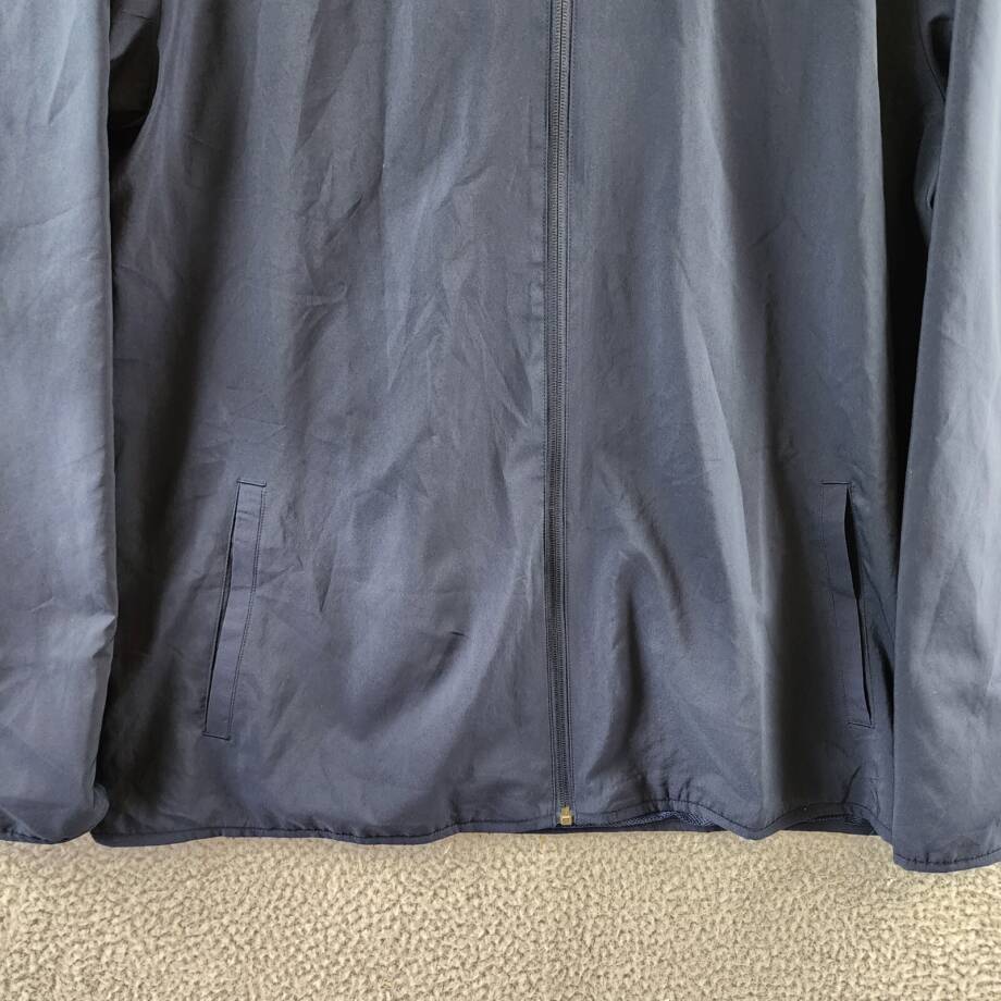 Reebok Training Essentials Jacket Men's XL Vector Navy Front Zip Closure