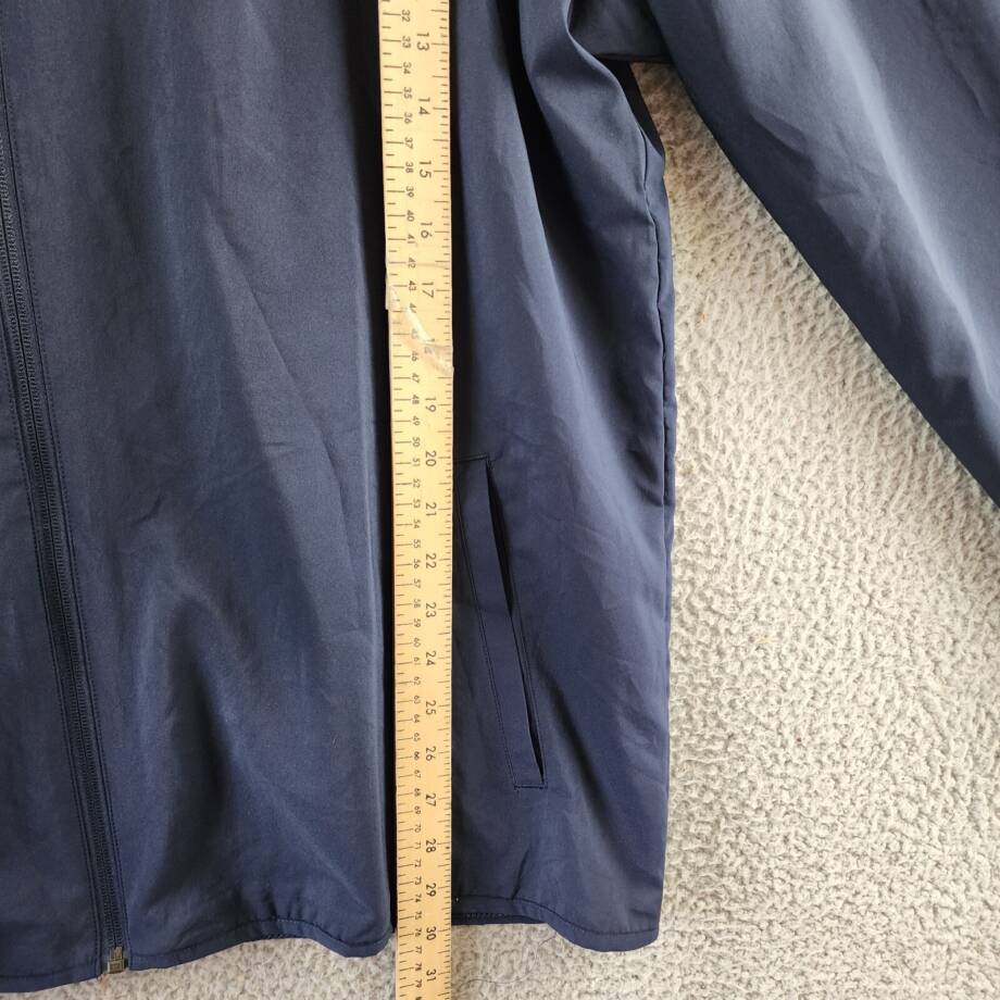 Reebok Training Essentials Jacket Men's XL Vector Navy Front Zip Closure