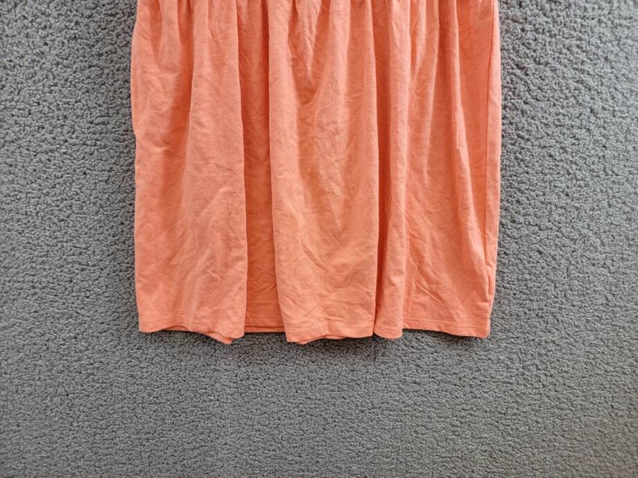 Tommy Hilfiger Embroidered-Logo Sleeveless Dress Big Girls XL/16 Peach Dusk