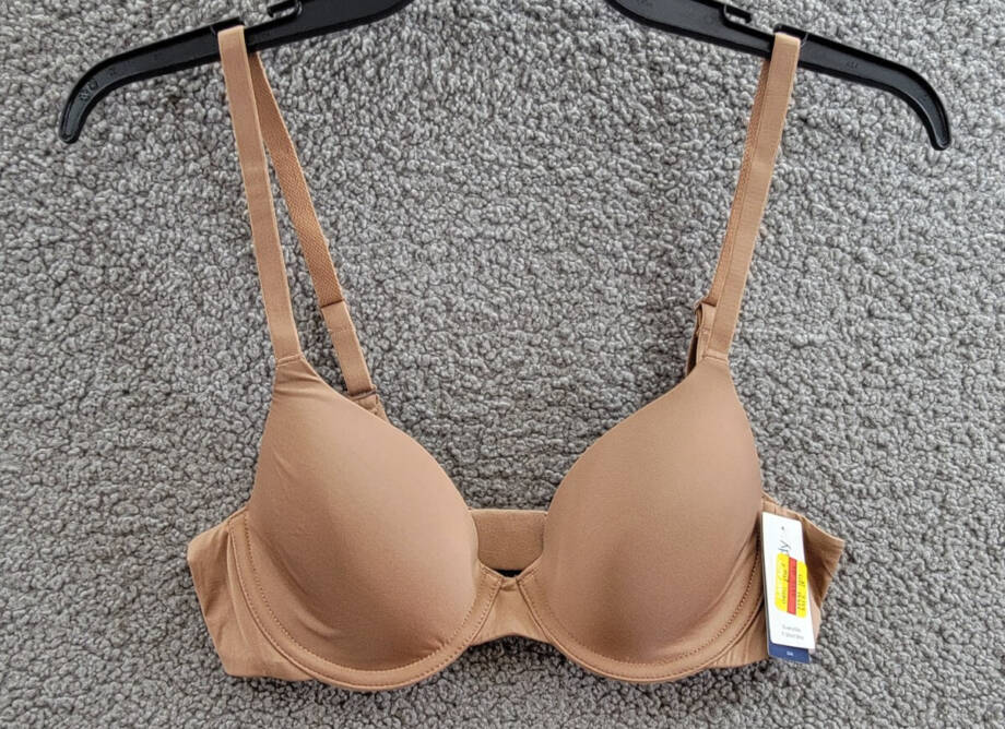 GapBody Everyday Essentials T-Shirt Bra Women's 34A Bronzed Blush Hook & Eye
