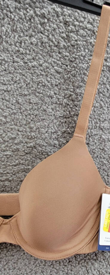 GapBody Everyday Essentials T-Shirt Bra Women's 34A Bronzed Blush Hook & Eye
